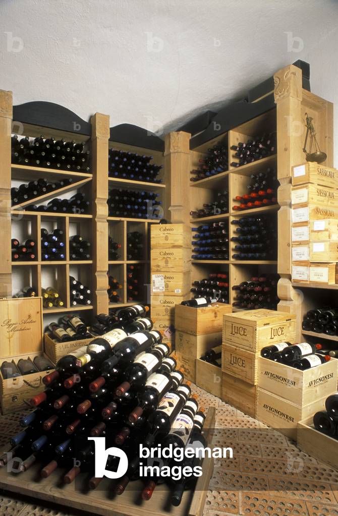 Il Borgo restaurant and cellar, Rovereto, Trentino, Italy