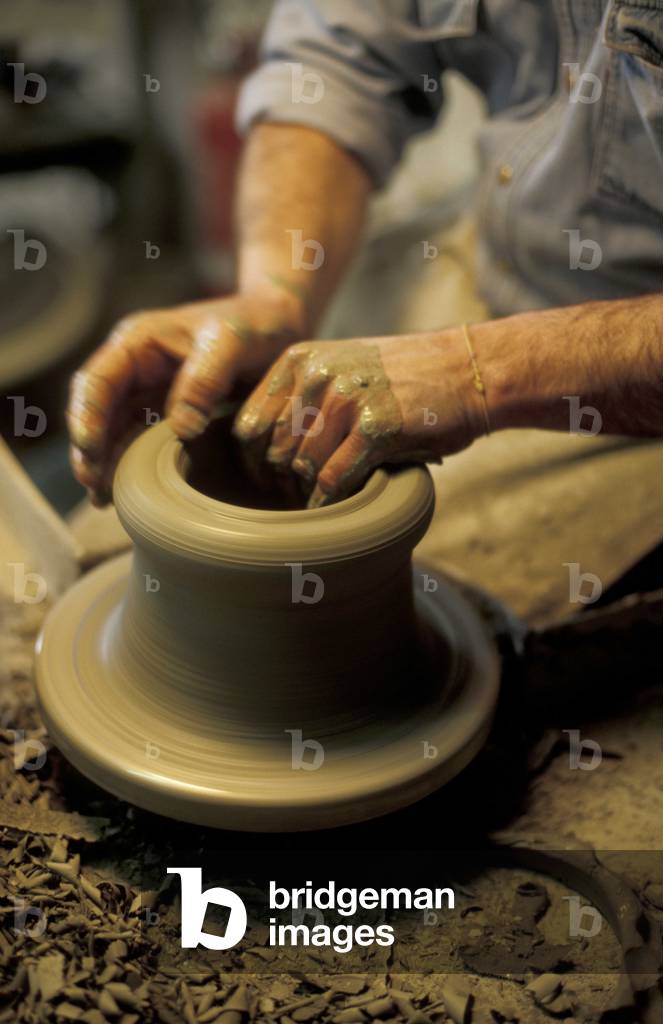 Moulding, San Giorgio factory, Albisola, Ligury, Italy