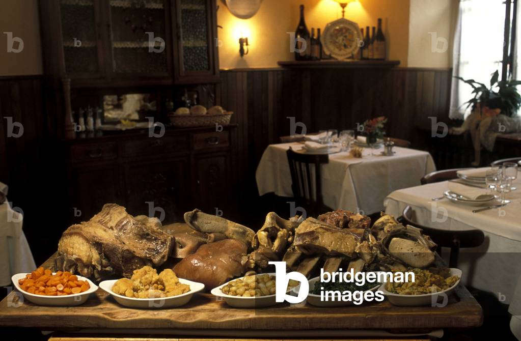 Vascello d'Oro restaurant, Carrù, Piedmont, Italy