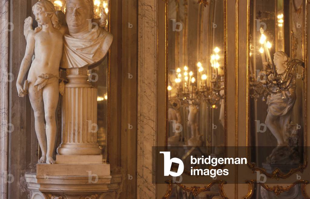 Galleria degli Specchi, Palazzo Reale, Genoa, Liguria, Italy