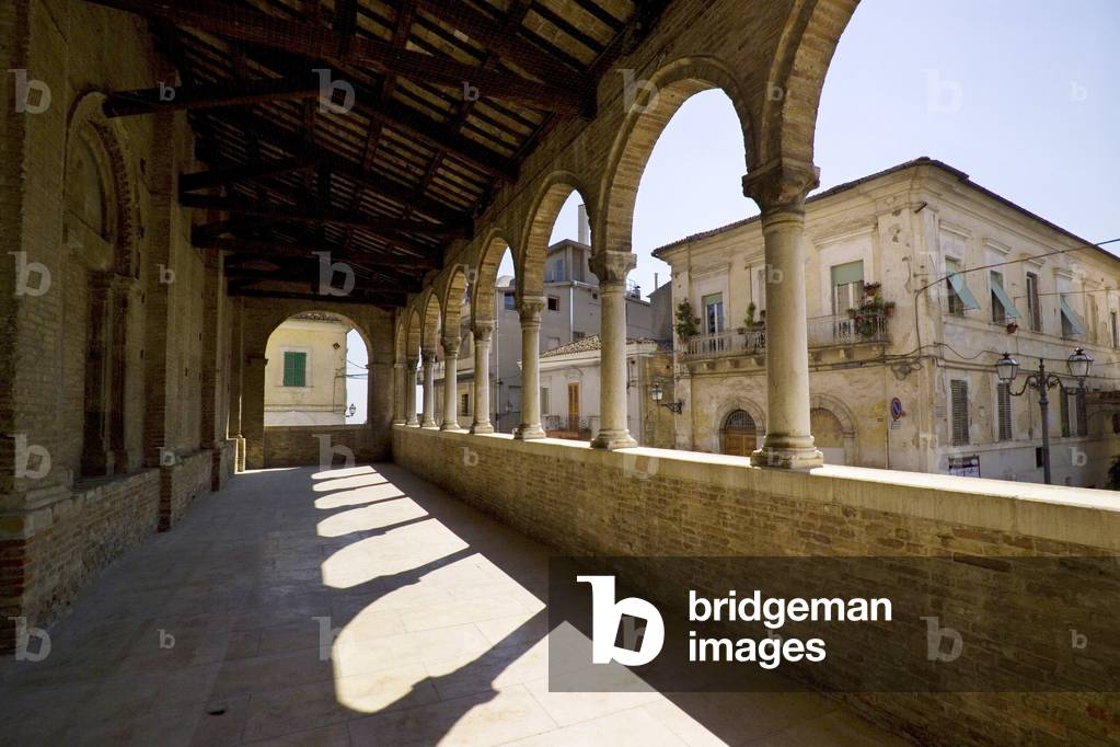 San Michele Arcangelo collegiate church, Città Sant'Angelo, Abruzzo, Italy
