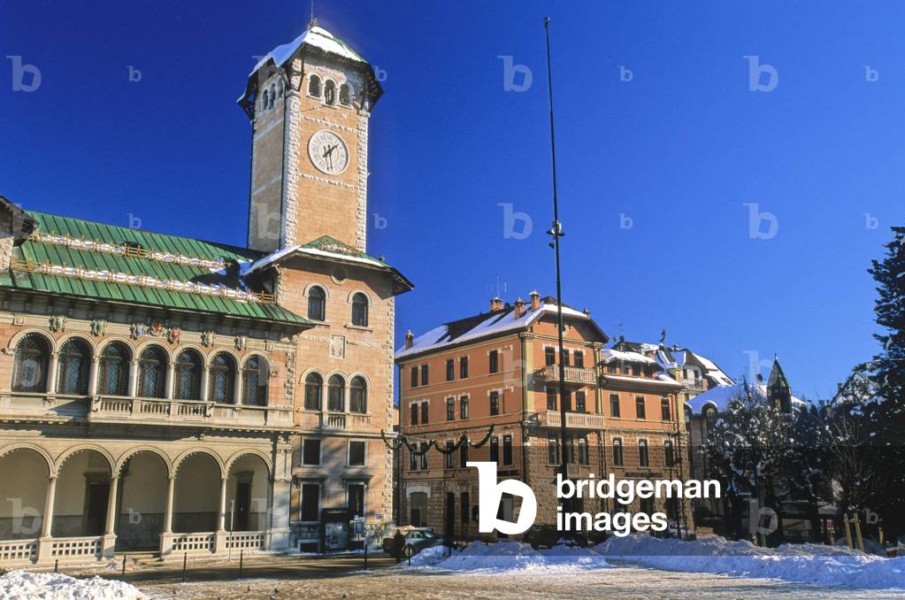 Municipal palace, Asiago, Veneto, Italy