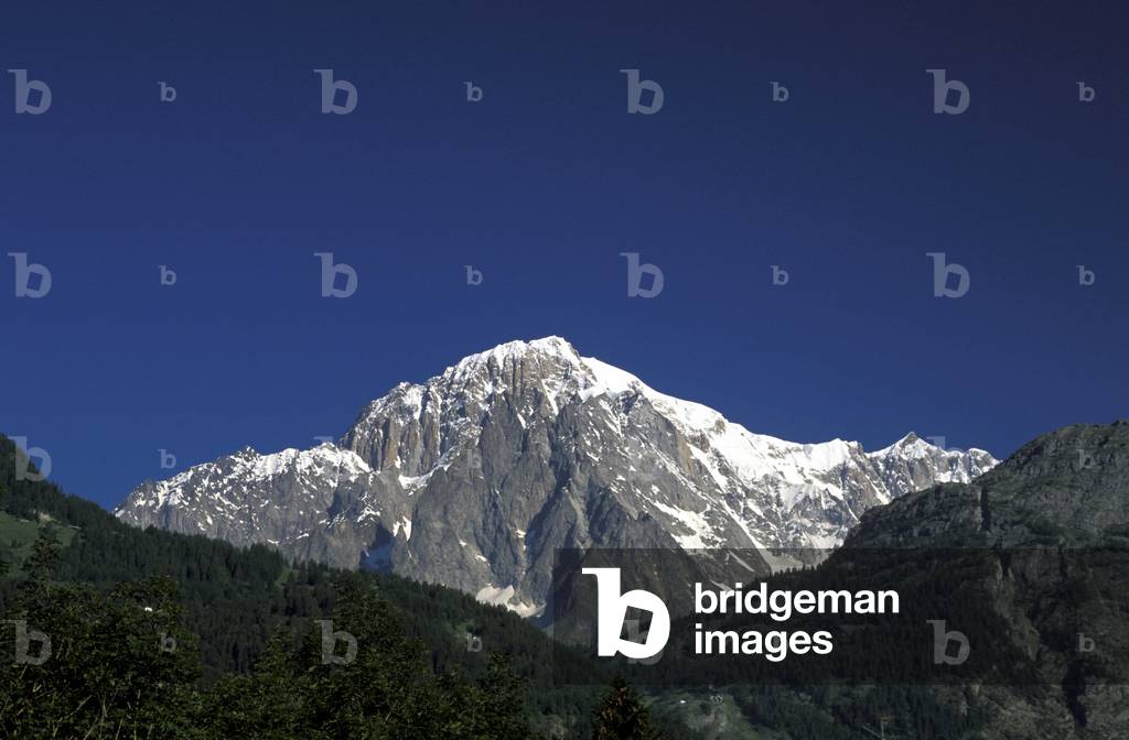 Monte Bianco, Courmayeur, Valle d'Aosta, Italy