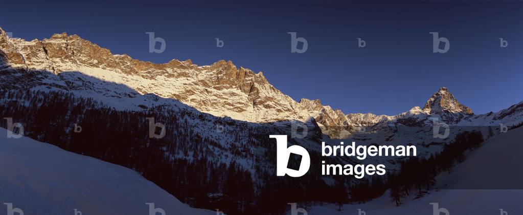 Cervino and Grand Wall - Matterhorn mountains, Breuil-Cervinia, Valle d'Aosta, Italy