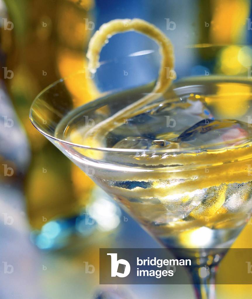 Rum Martini cocktail, Italy