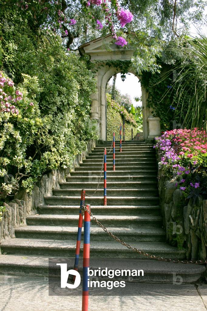 Entrance, Isola Madre, Stresa, Lago Maggiore, Piedmont, Ital