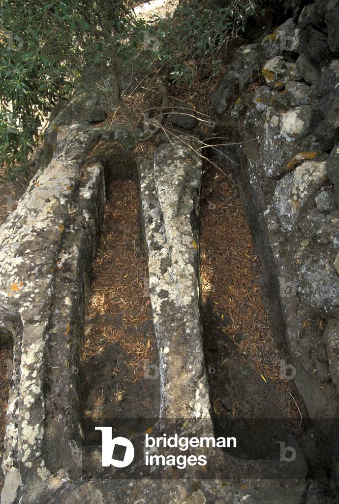 Byzantine tomb, Pantelleria island, Sicily, Italy