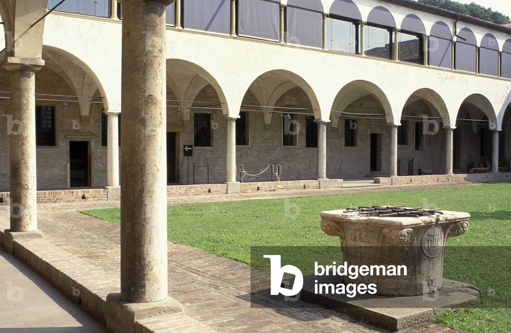 Cloister of the Civic Museums, Padova, Veneto, Italy