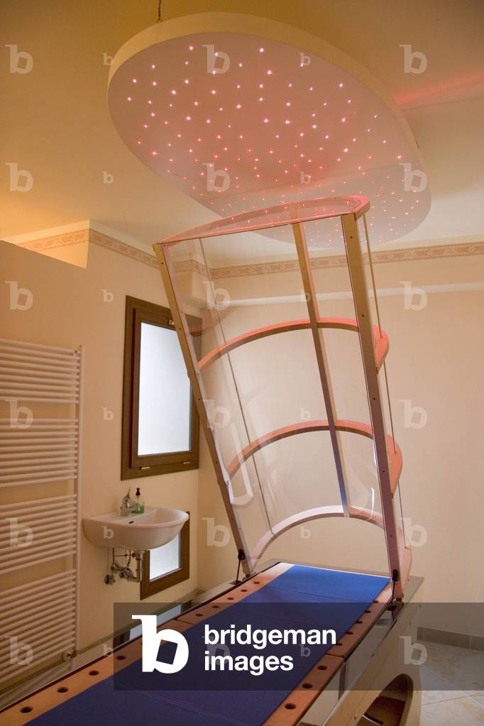 Vapour bath, I Pionieri Hotel, Val di Luce, Abetone, Tuscany, Italy