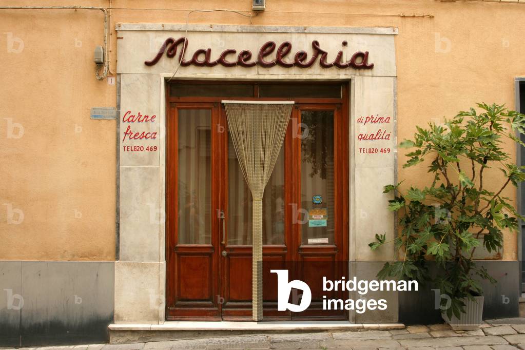 Shop entrance, Savona, Ligury, Italy