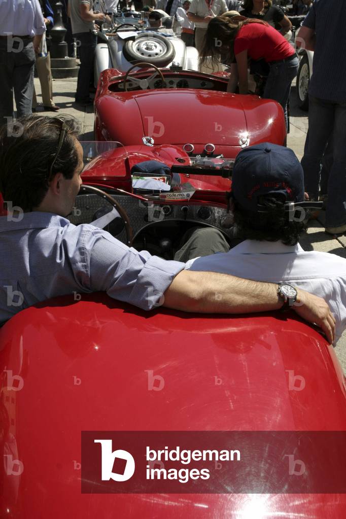 Mille Miglia historical race, Brescia, Lombardy, Italy