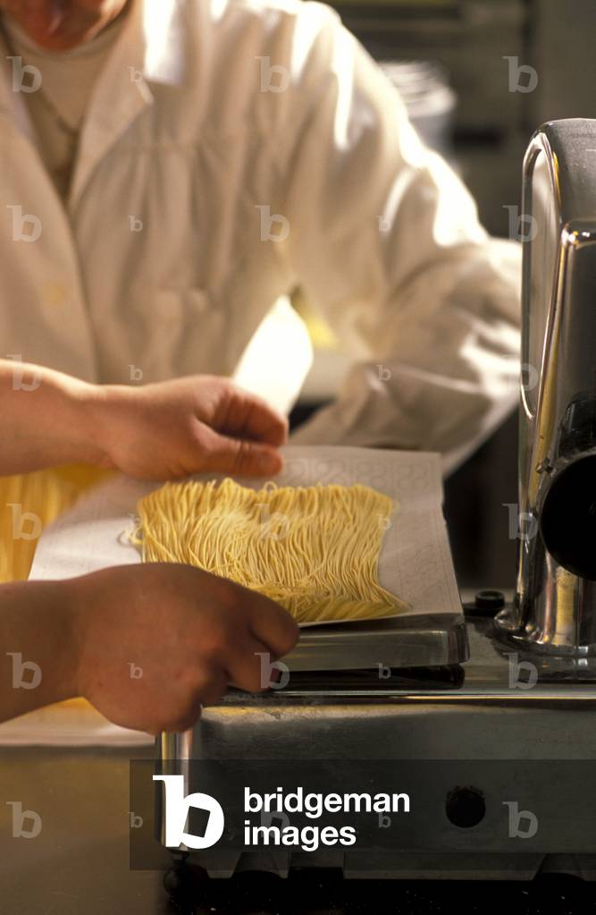 Preparation of the pasta, Campofilone, Marche, Italy