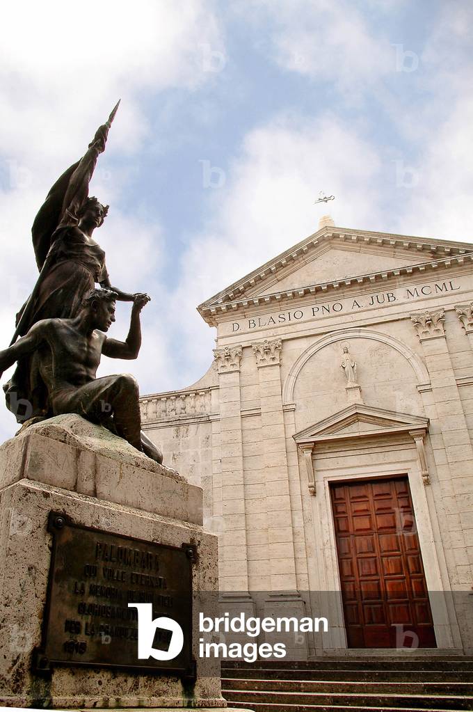Church, Palombara Sabina, Lazio, Italy