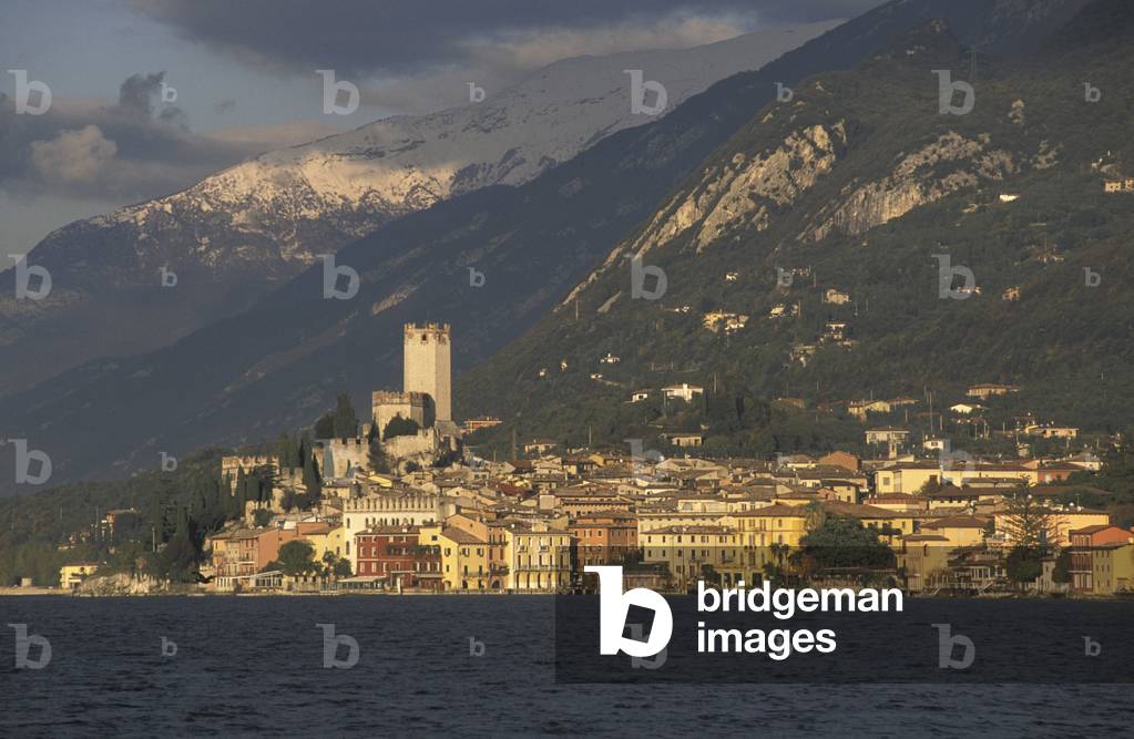 Cityscape, Malcesine, Veneto, Italy