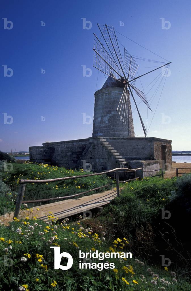 Mills, Nubia, Sicily, Italy