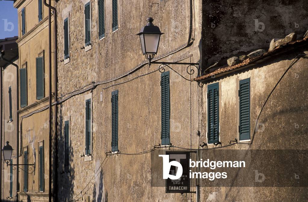 Old town centre, Vetulonia, Tuscany, Italy