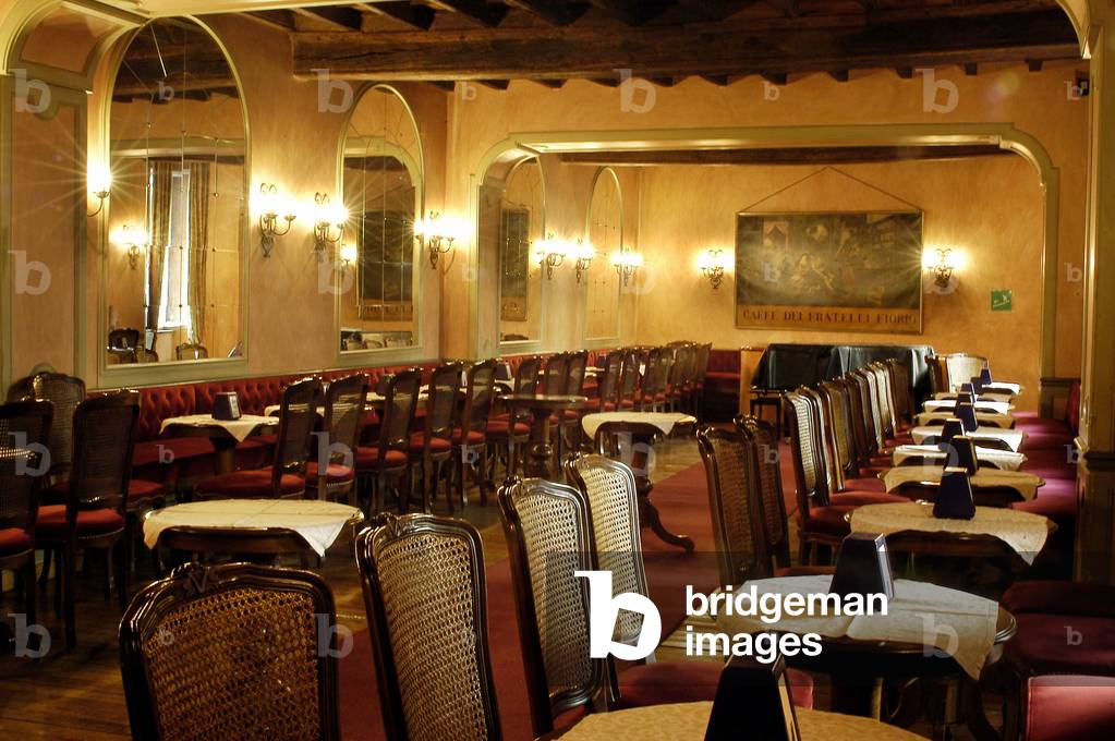 Fiorio cafe, Po street, Turin, Piedmont, Italy