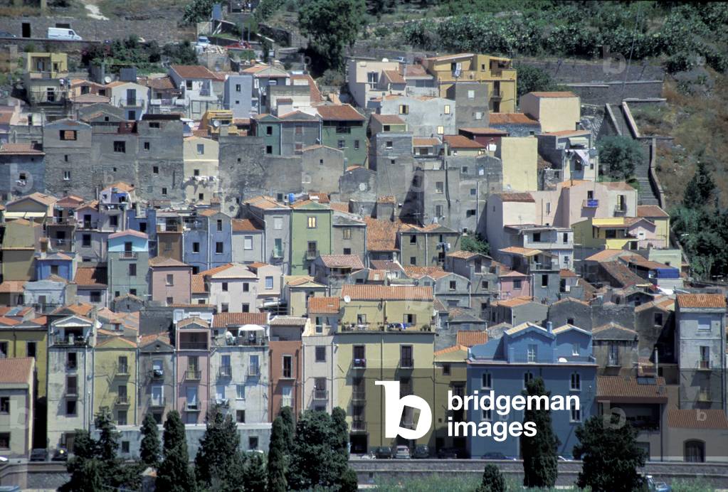 Cityscape, Bosa, Sardinia, Italy