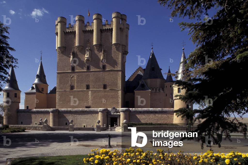 Alcazar, Segovia, Castile-Leon, Spain, Europe