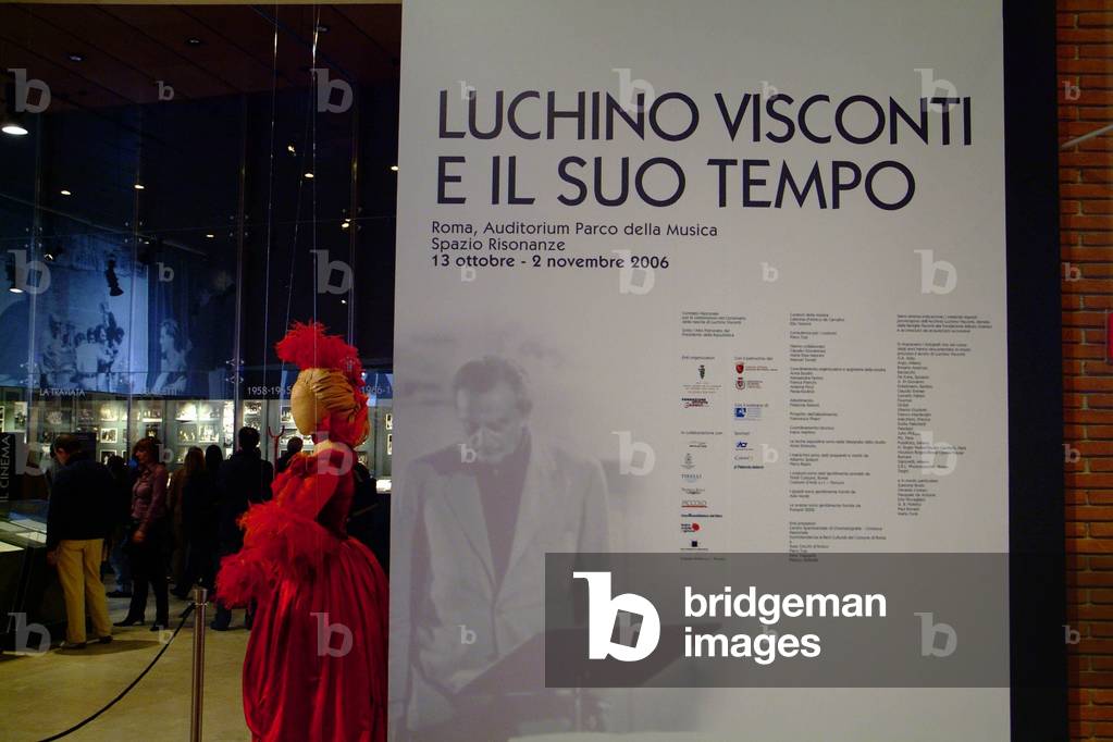 Luchino Visconti costume exhibition, Rome International Film Festival, Rome, Lazio, Italy