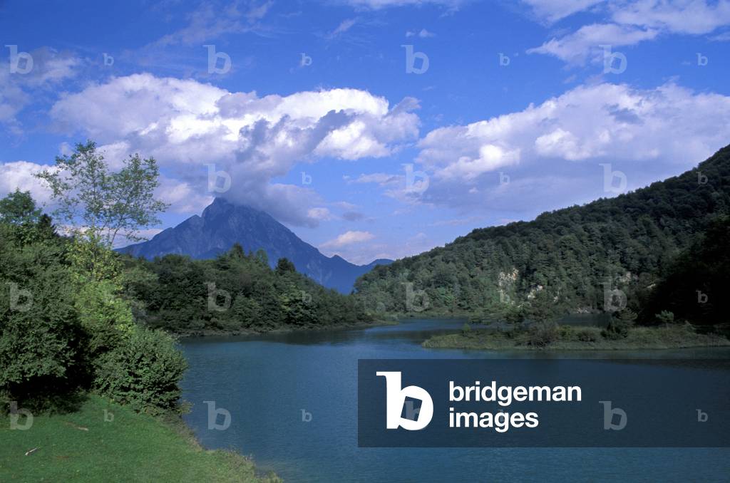 Verzegnis lake, Friuli Venezia Giulia, Italy