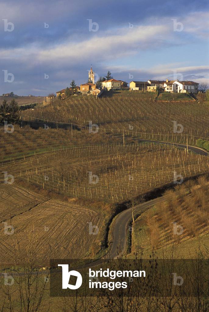 A little village of Asticiano, Vallumida, Piedmont, Italy.