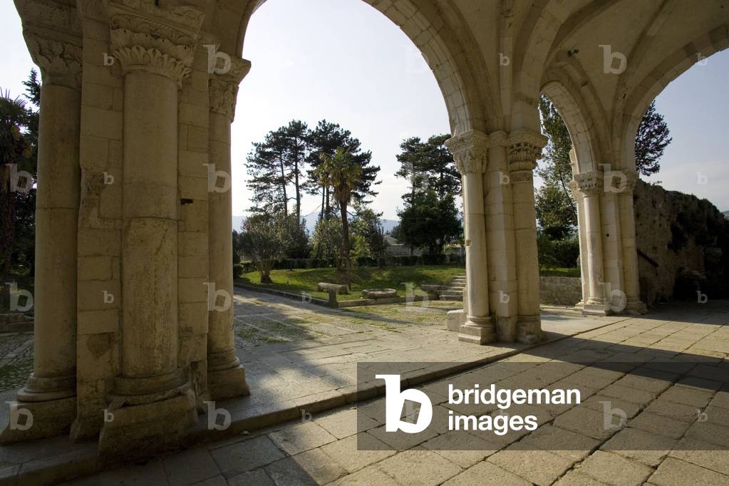 San Clemente abbey, Castiglione a Casauria, Abruzzo, Italy