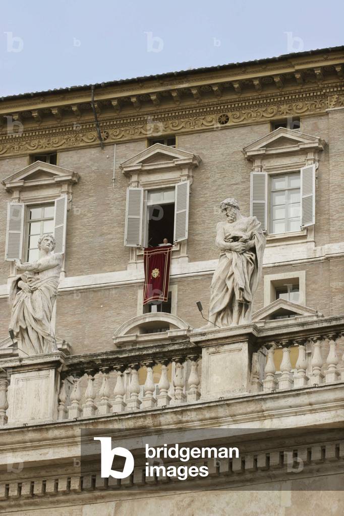 Angelus, Pope Giovanni Paolo II, San Pietro square, Rome, Lazio, Italy