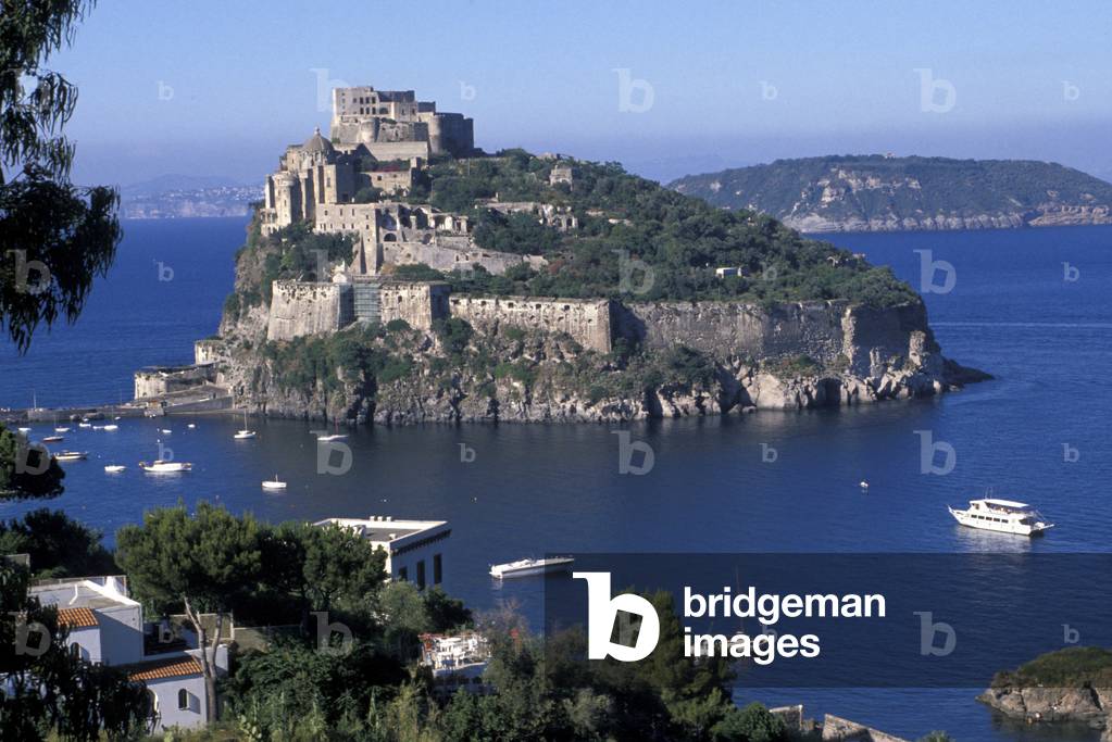 Aragonese castle, Ischia island, Campania, Italy
