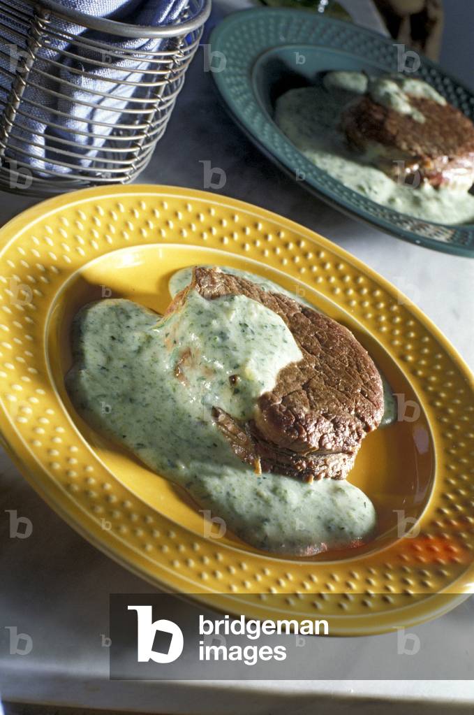 Fillet with vegetables sauce, Italy
