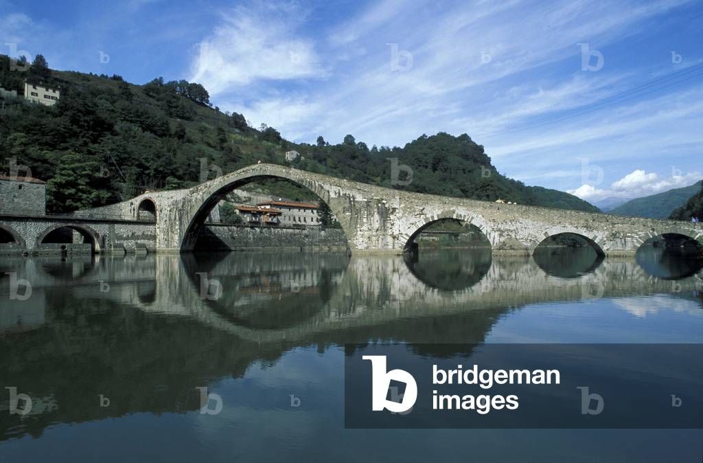 Ponte del Diavolo, Lucca, Tuscany, Italy
