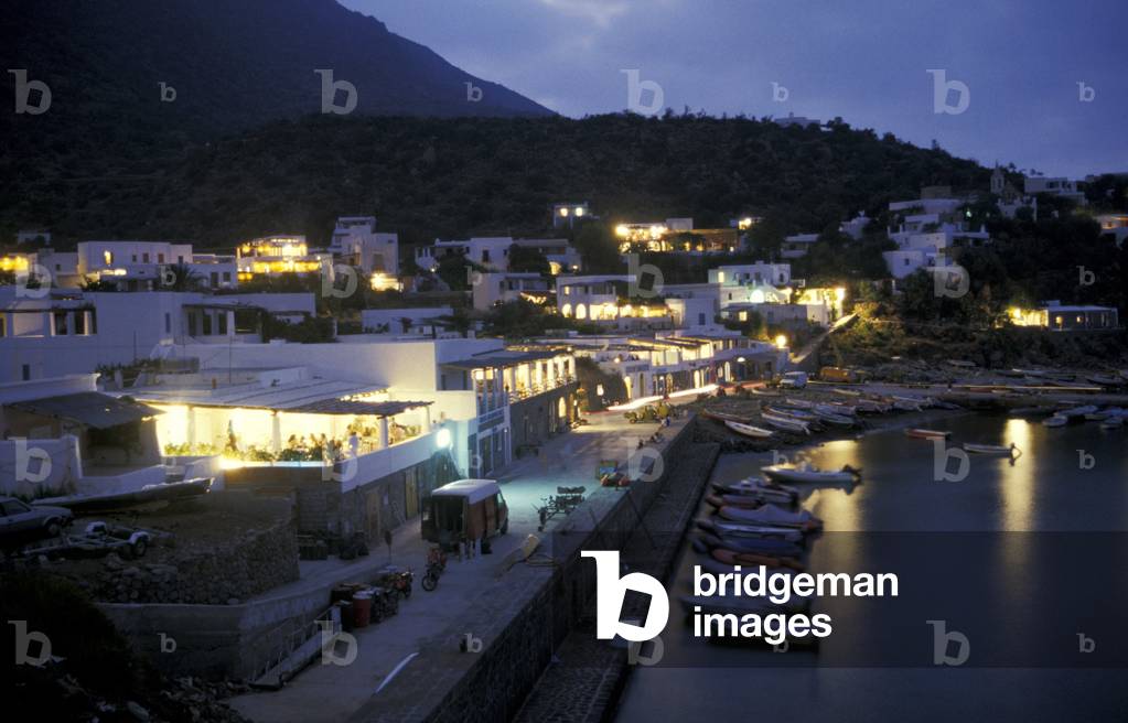 Port, Panarea, Aeolian Islands, Sicily, Italy