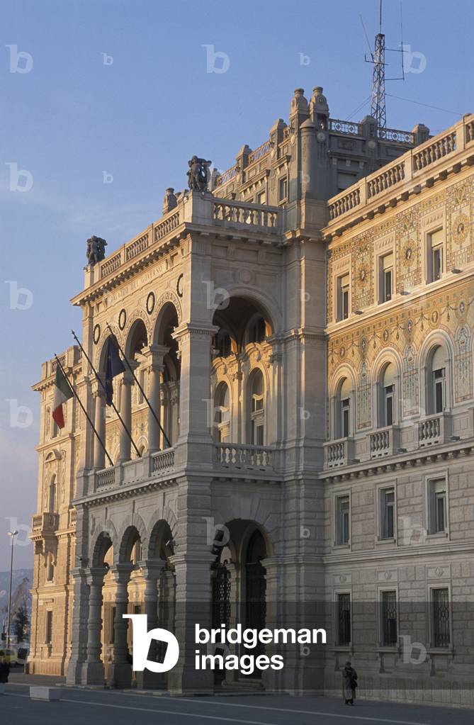 Government Palace, Unità d'Italia square, Trieste, Friuli Venezia Giulia, Italy