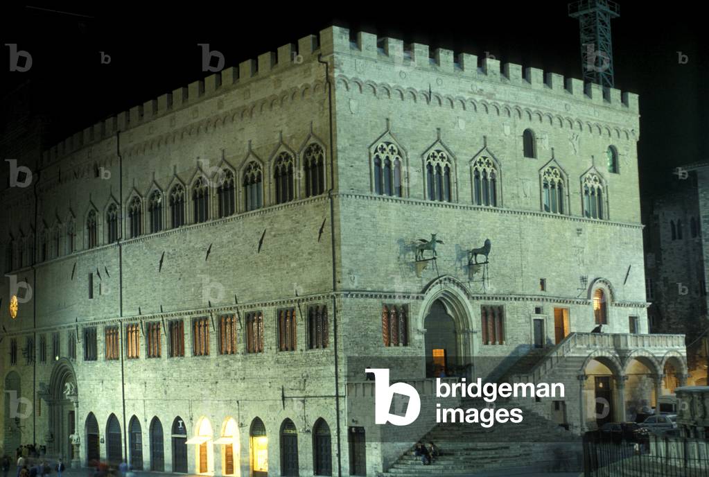 Palazzo dei Priori, Perugia, Umbria, Italy