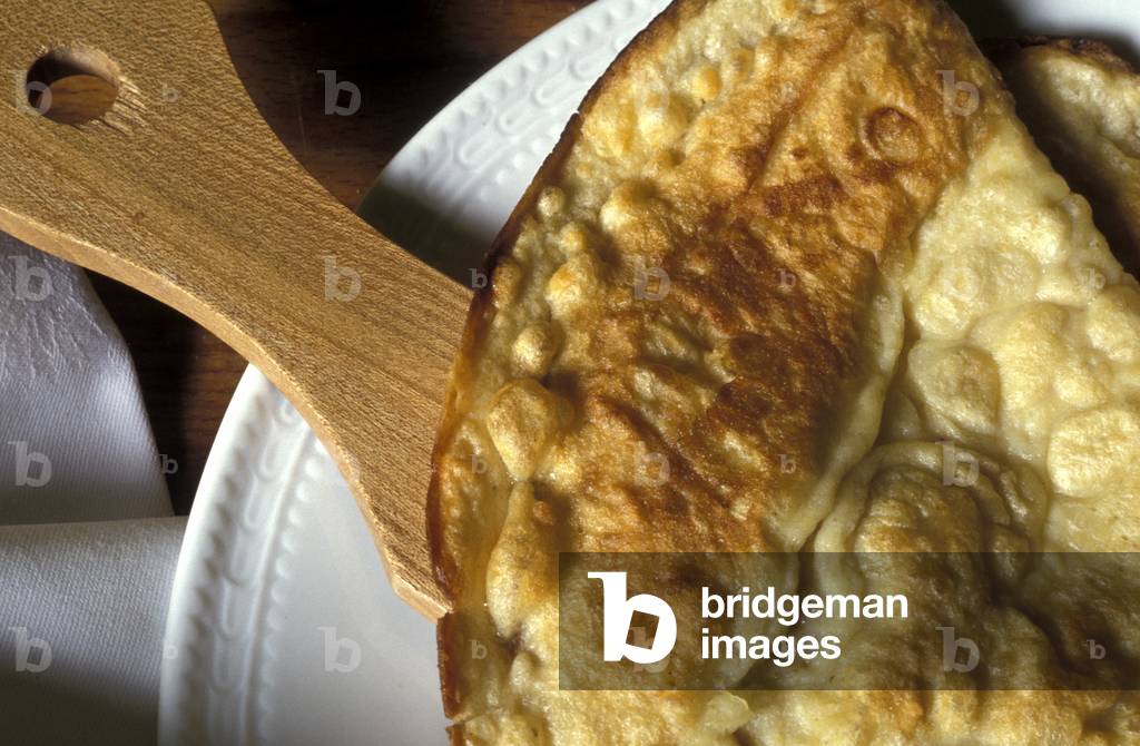 Focaccia with cheese, Ligury, Italy