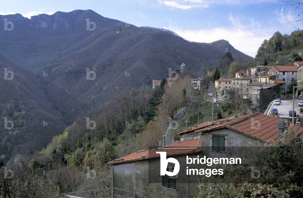 Foreshortening, Stazzema, Tuscany, Italy