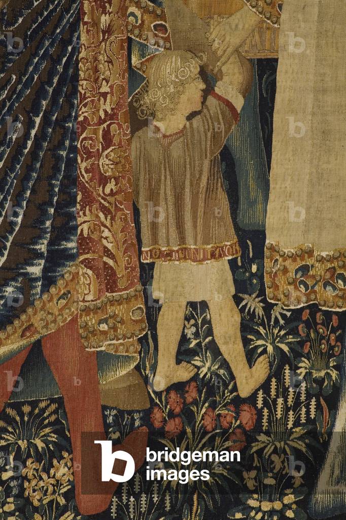 Immagine di Arazzo "La caduta di Tangeri" 1472 di Pasquier Grenier