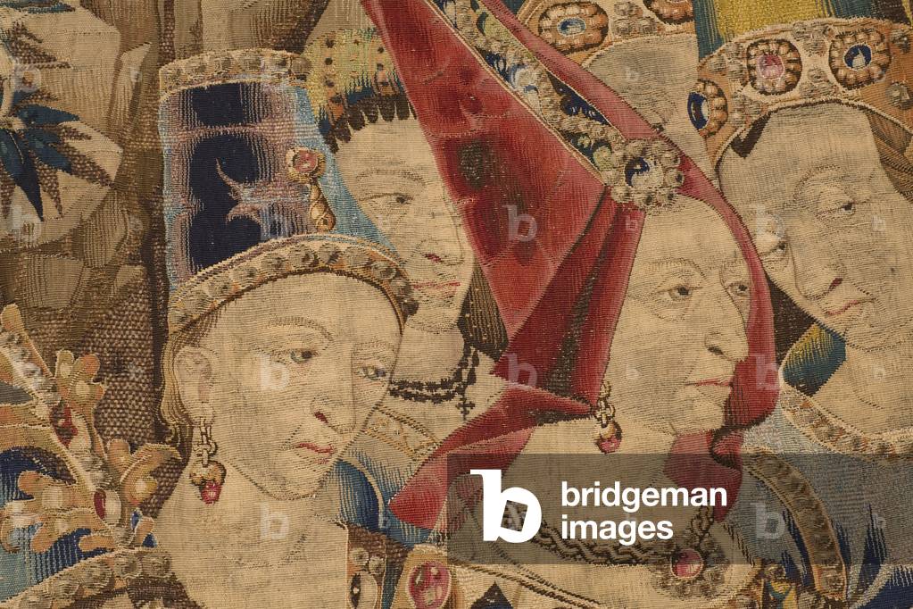 Bild von Wandteppich "Der Trojanische Krieg: Die Vergewaltigung von Helen" 1401 von Master of Coetivy