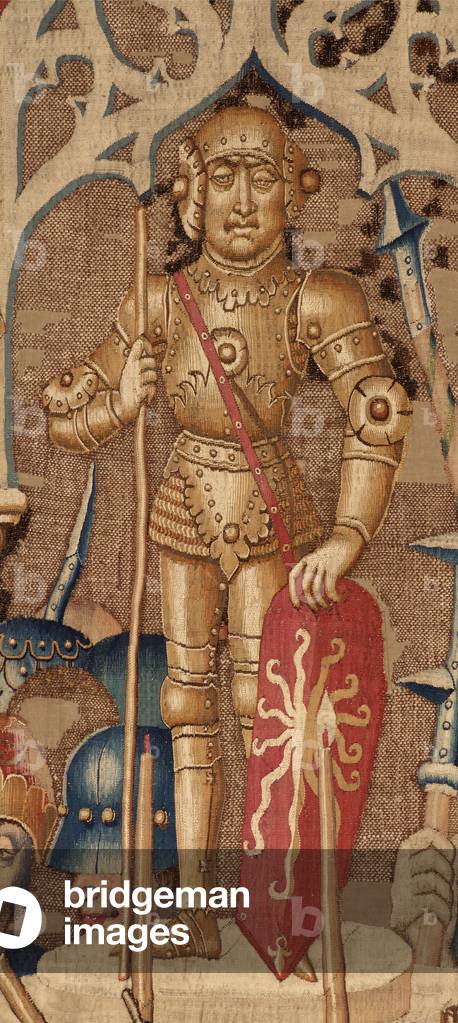 Image de Tapisserie représentant The Trojan War: Achilles' Death. ca. 1470. (482 x 942 cm). HOMER (9th century