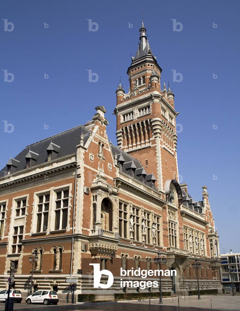 Immagine di Fotografia "FRANCIA. Hauts-de-France. NORD. Dunkerque. Consiglio Comunale (Municipio). Il Municipi