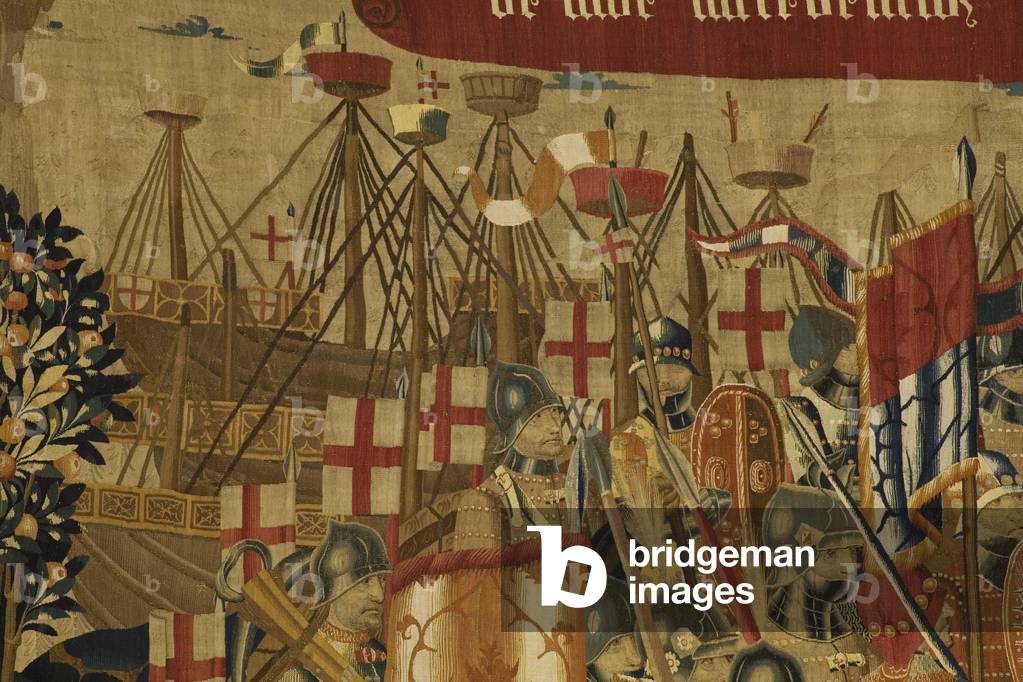 Gli Arazzi Pastrana, produzione di Tournai, probabilmente dalla bottega di Passchier Grenier, c.1471 - 1475 (a