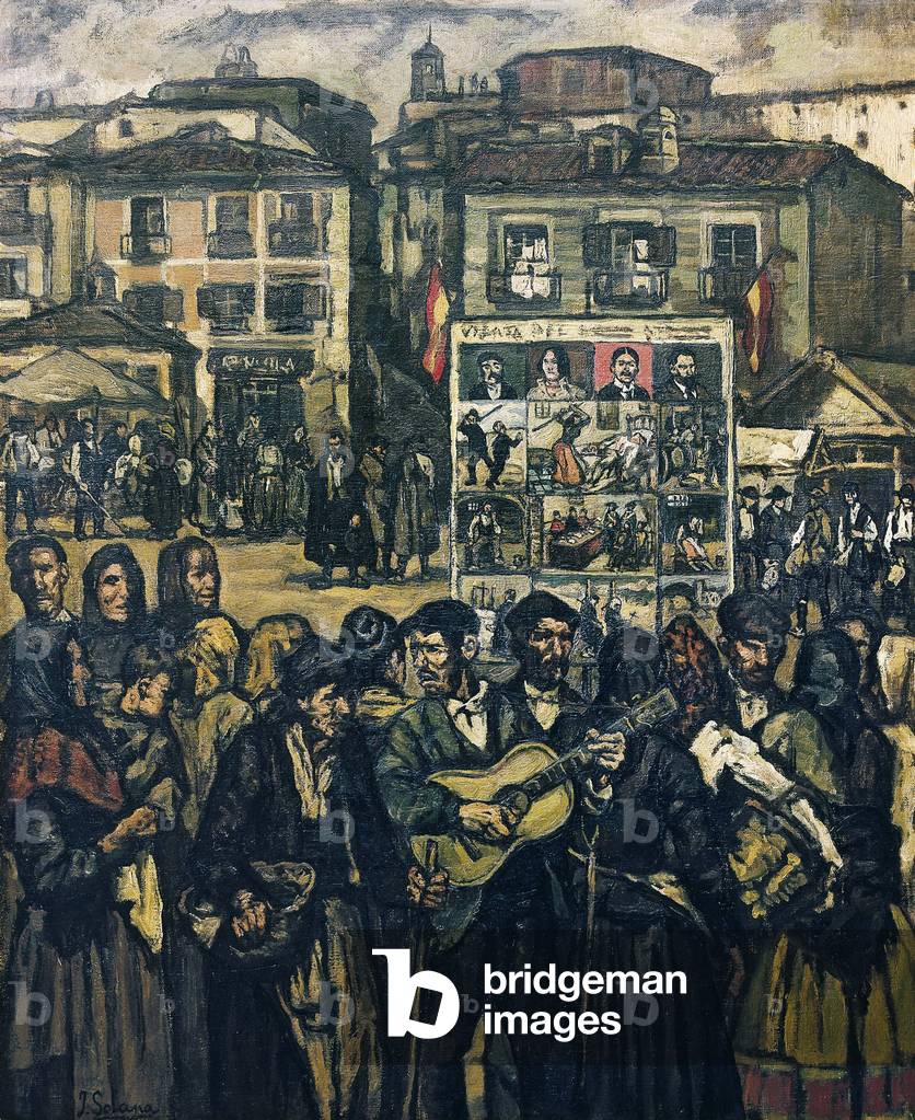 Image of GUTIERREZ SOLANA, Jose (1886-1945). El cartel del crimen (El  musico by Gutierrez Solana, Jose (1886-1945)