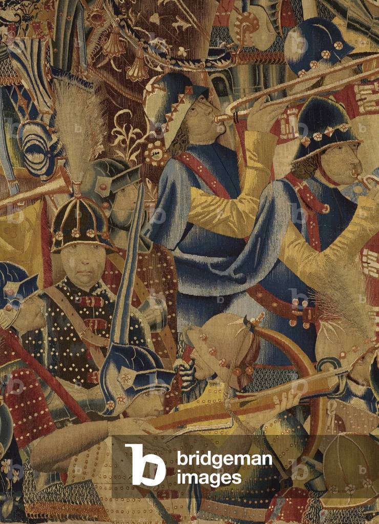 Gli Arazzi Pastrana, produzione di Tournai, probabilmente dalla bottega di Passchier Grenier, c.1471 - 1475 (a