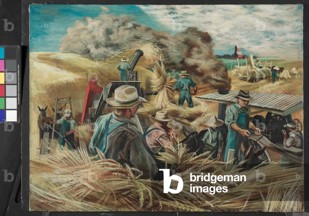 Yellow Grain, 1935-42 (oil on canvas)