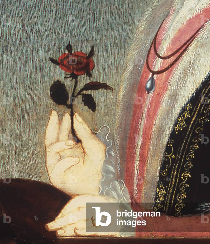 King Edward VI, c.1550 (oil on panel) (detail of 872295)