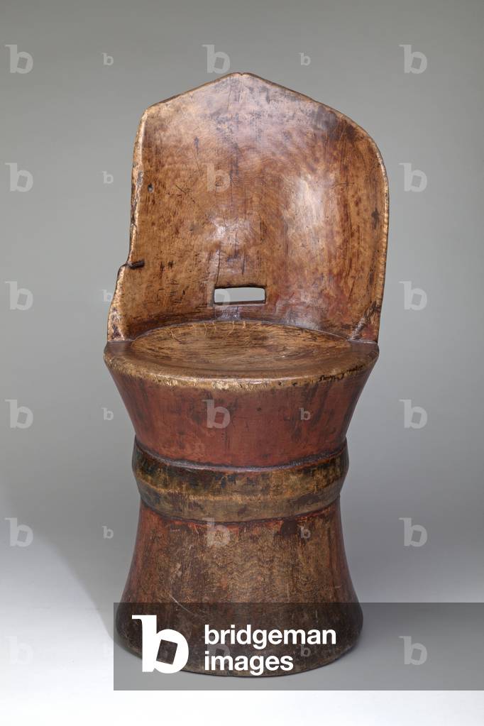 Dug-out Seat, 1800-1900 (birch)