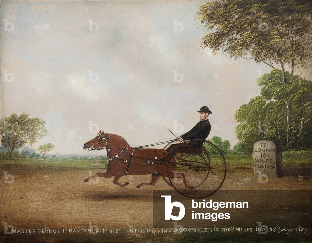 Master George, 1870 (oil on canvas)