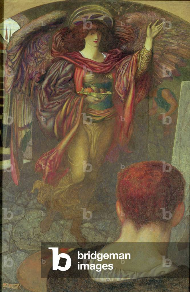 Immagine di Disegno "La visione del pittore: Angela Dorothea", 1903 di John Riley Wilmer
