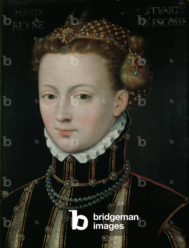 Maria Stuart (1542-87) (olio su tela)