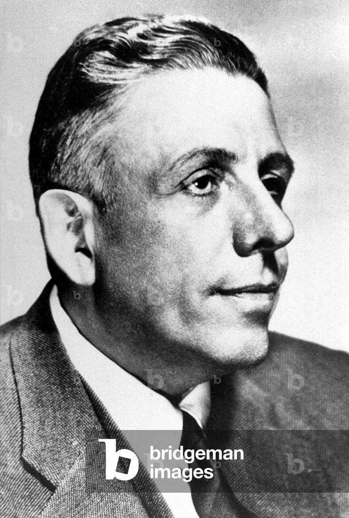 Francis Poulenc (1899-1963) French composer c. 1955